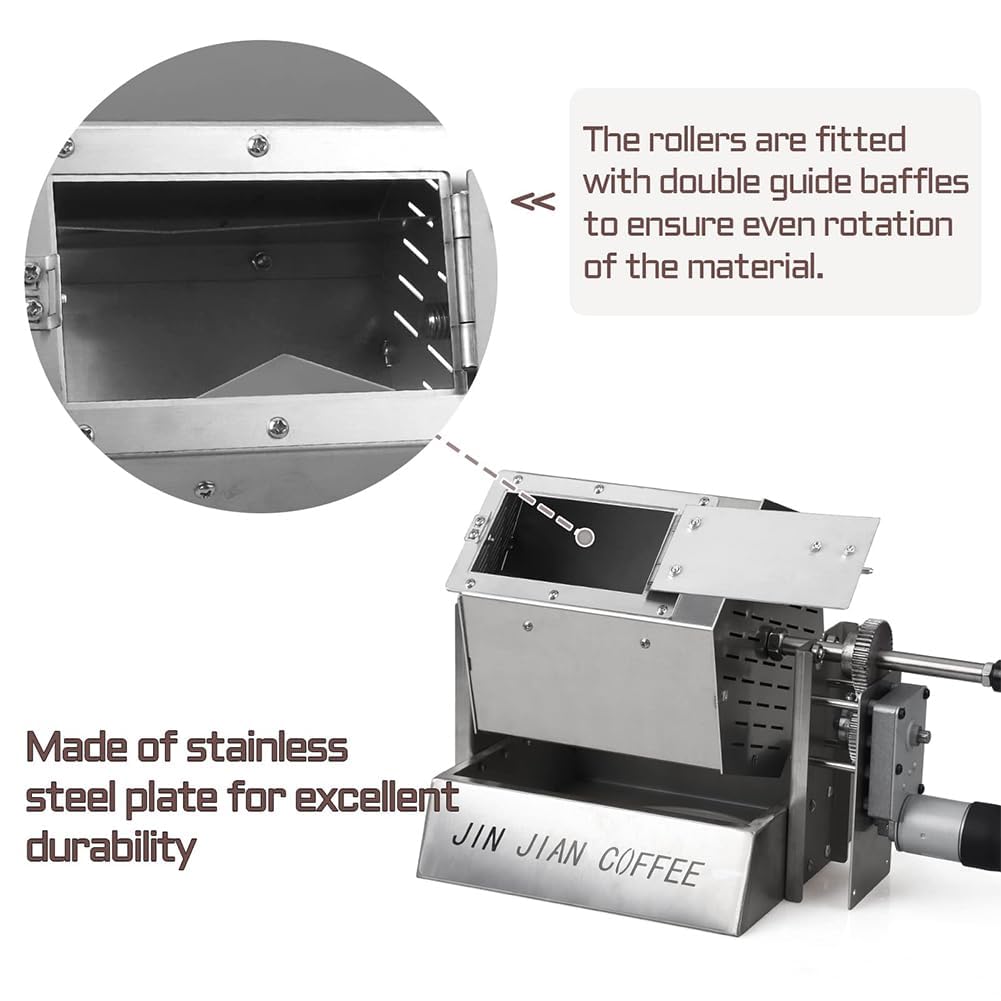 Amazon.co.jp : 電気コーヒー豆焙煎機 ガスコーヒー豆焼き機